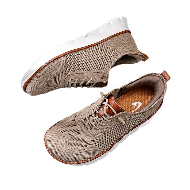 スタイリッシュなメンズワイドボックスシューズ、ベアフットシュ - Casual Sneakers Men のレビューと価格
