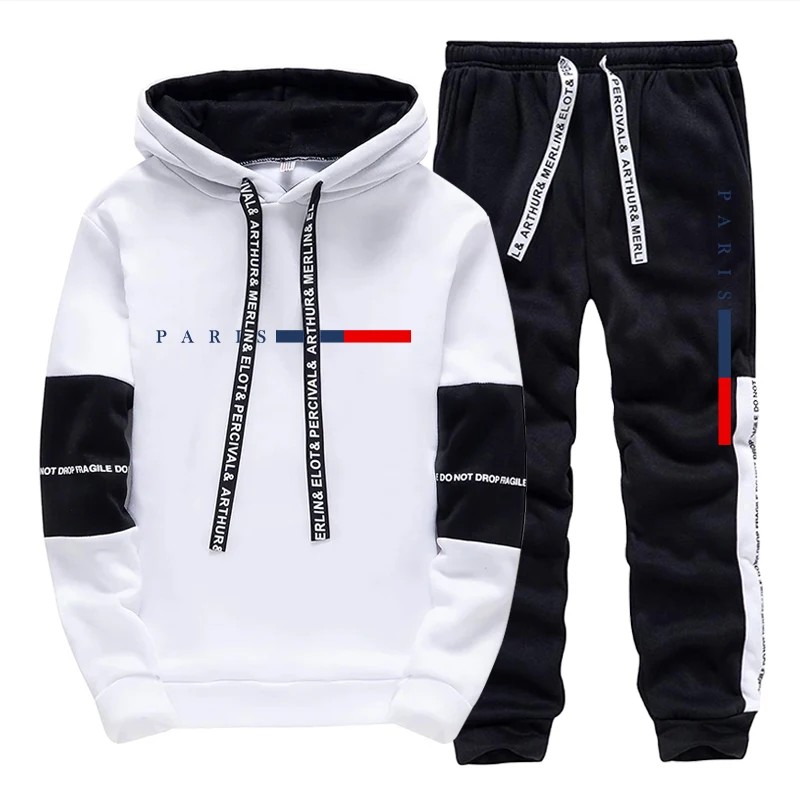 メンズセット/パーカー/パンツ パリファッション 秋冬 カジ - Men'S Fashion Designer のレビューと価格