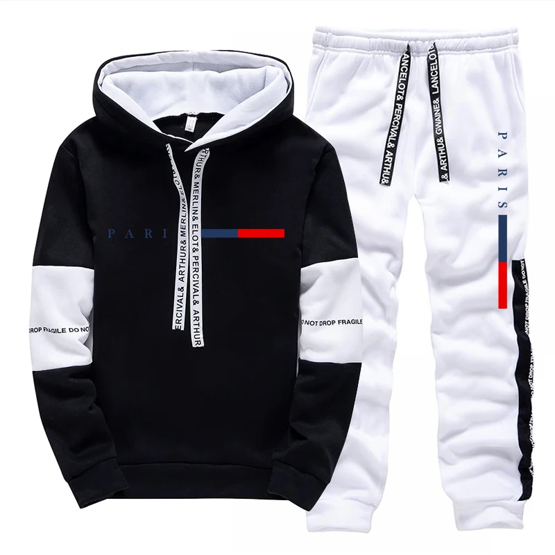 メンズセット/パーカー/パンツ パリファッション 秋冬 カジ - Men'S Fashion Designer のレビューと価格