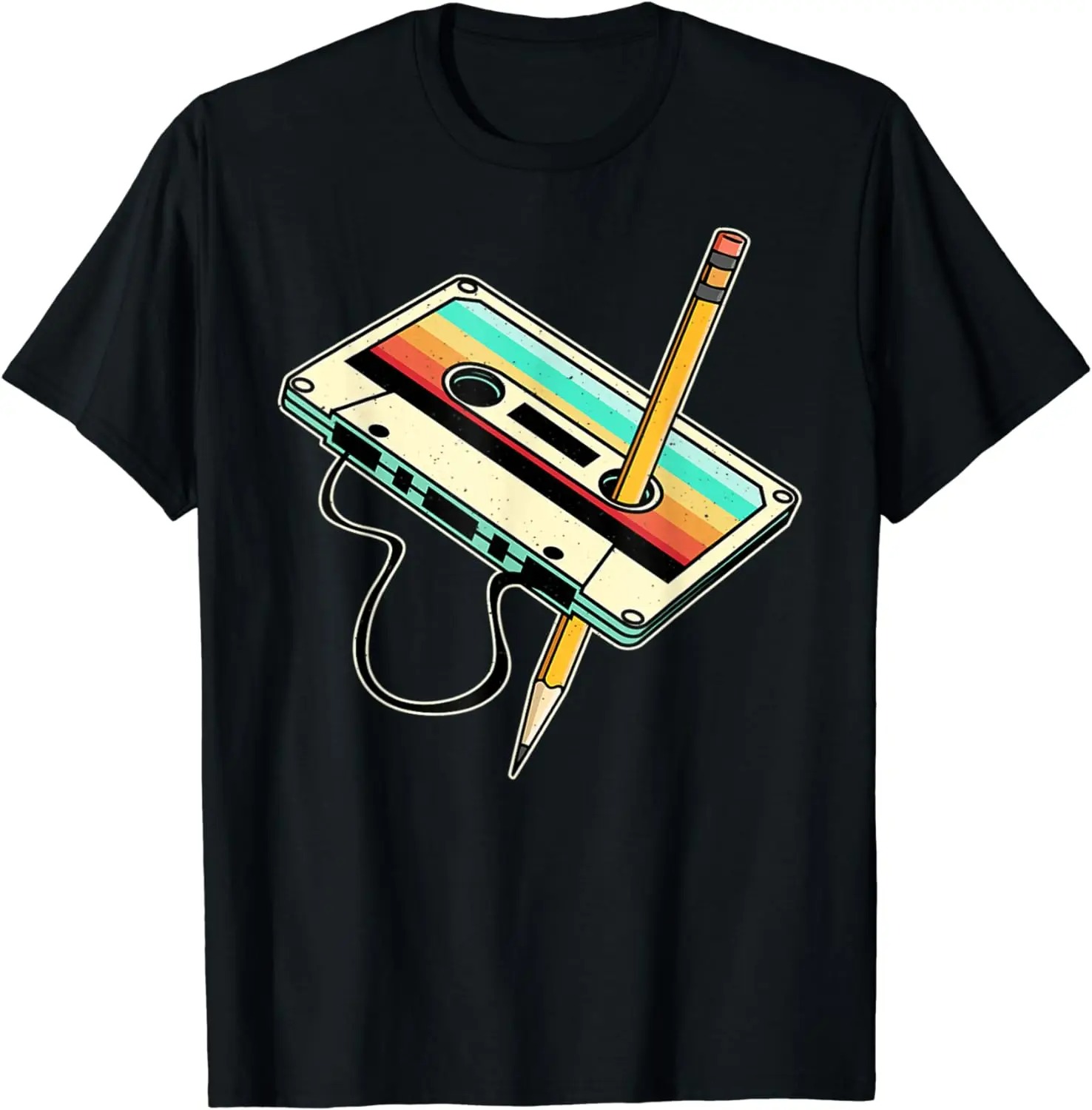 レトロスタイル 80 年代カセットテープ鉛筆 1980 年代 - Men'S Fashion From The 80S のレビューと価格