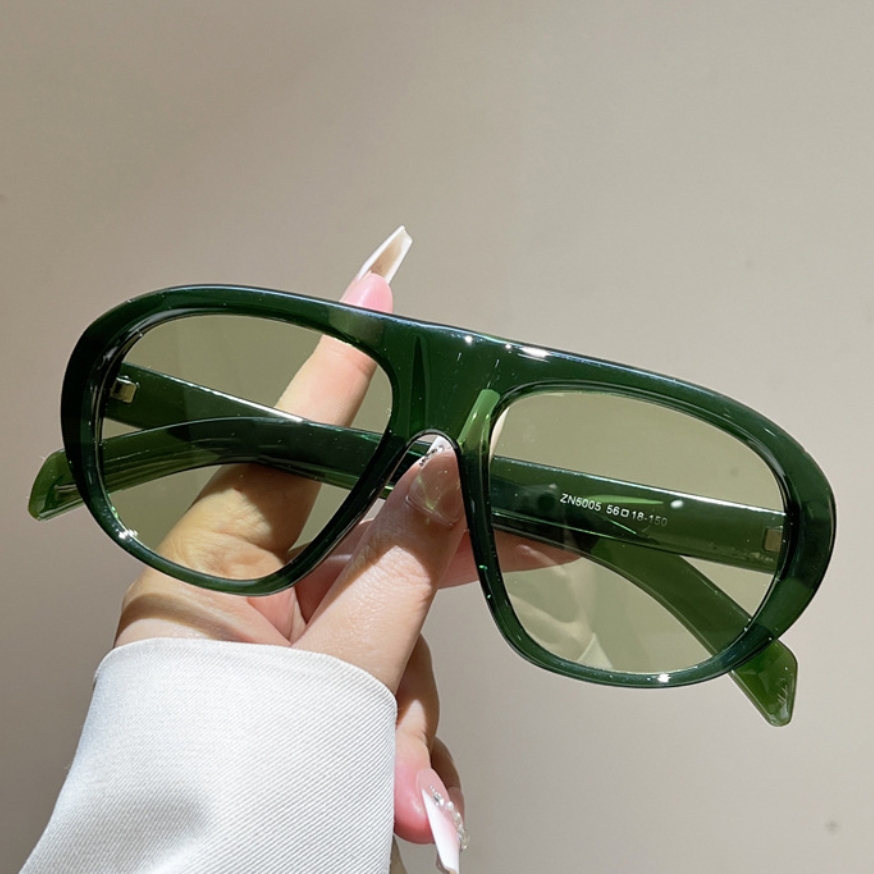 新しい特大パイロットサングラス女性男性ヴィンテージブランドサ - Men'S Fashion Old Money のレビューと価格