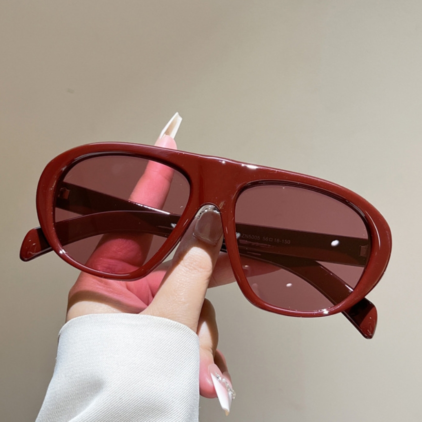 新しい特大パイロットサングラス女性男性ヴィンテージブランドサ - Men'S Fashion Old Money のレビューと価格