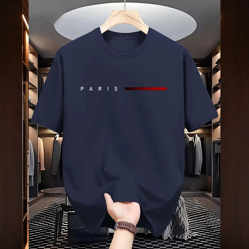 パリファッション Tシャツ男性のための高品質綿 100% O - Men'S Fashion Paris 2025 のレビューと価格