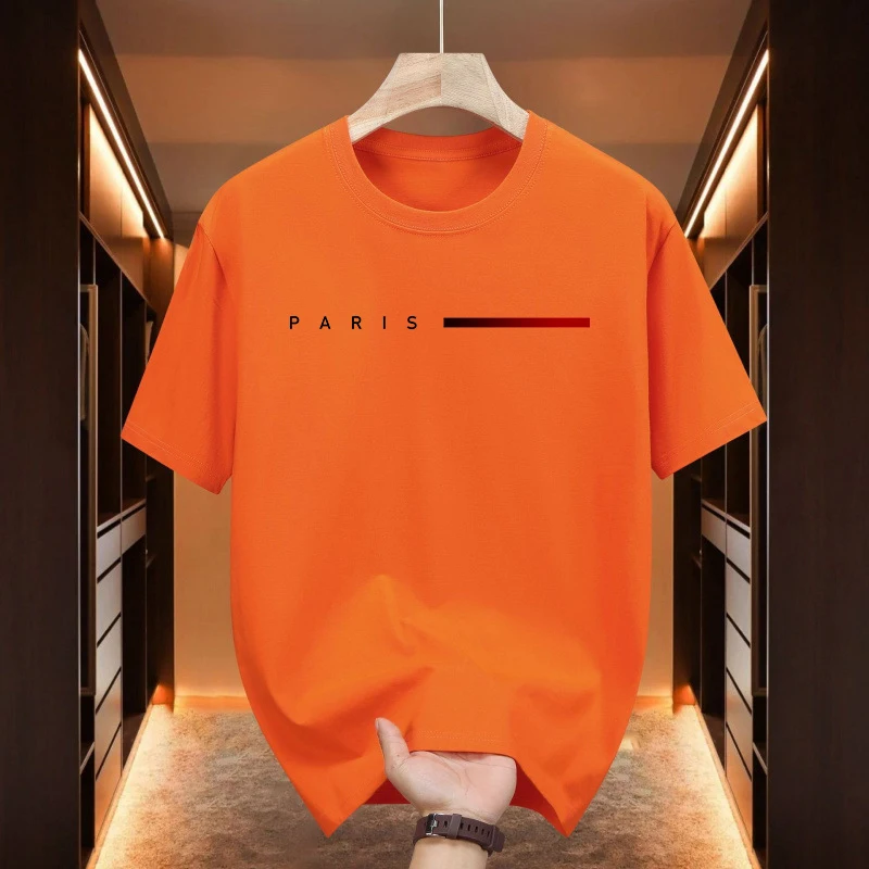 パリファッション Tシャツ男性のための高品質綿 100% O - Men'S Fashion Paris 2025 のレビューと価格