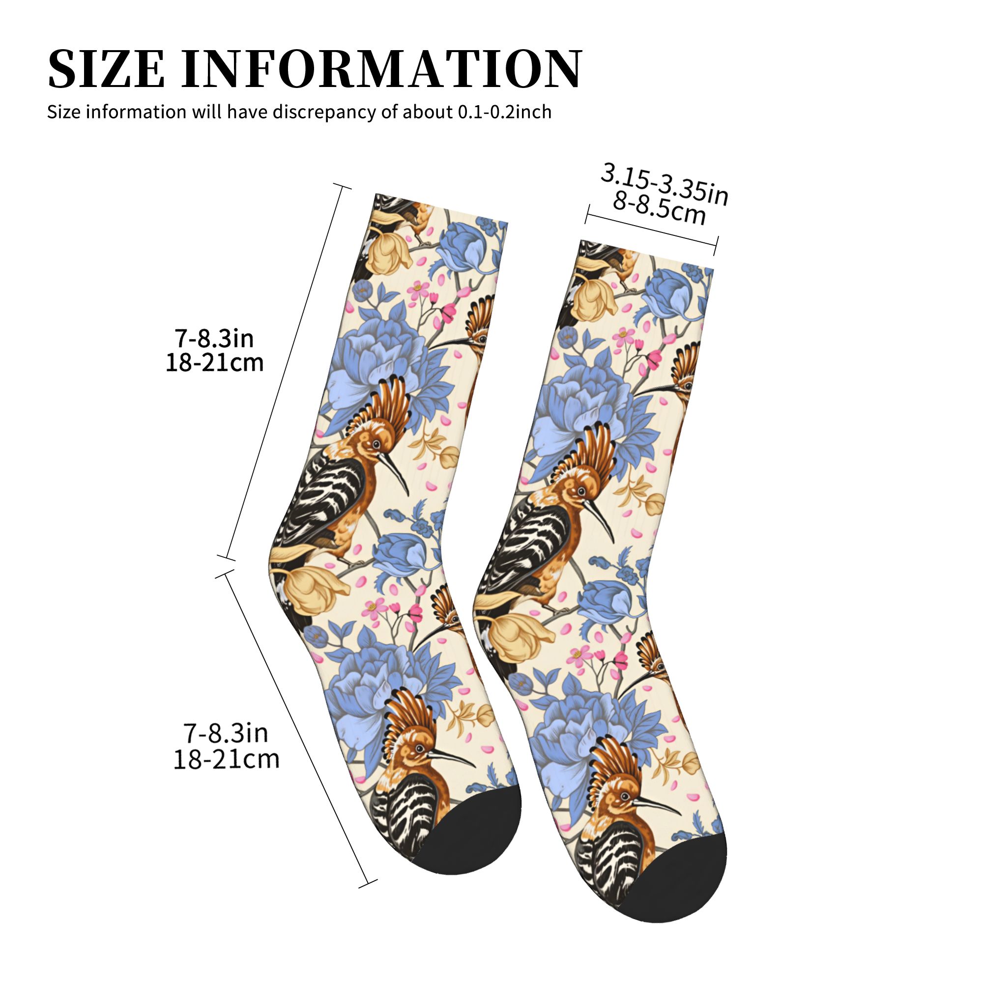 ホープーバード ブルーピオニー ヴィンテージ花柄ドレスソック - Men Fashion Vintage のレビューと価格